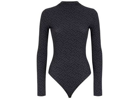 skims fendi|SKIMS Fendi bodysuit black.